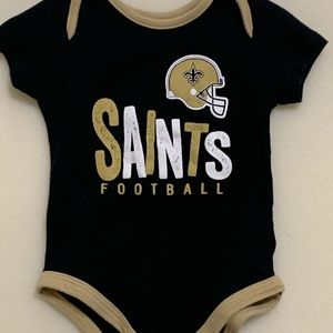 New Orleans Saints Bodysuit 3/6 months